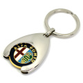 Wholesale Cheap Custom Metal Euro Coin Holder, Key Rings Coin Holder, Coin Key Holder